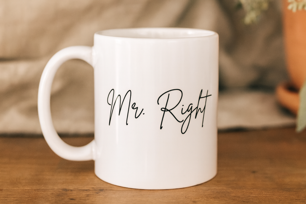 Mr Right Ceramic Mug