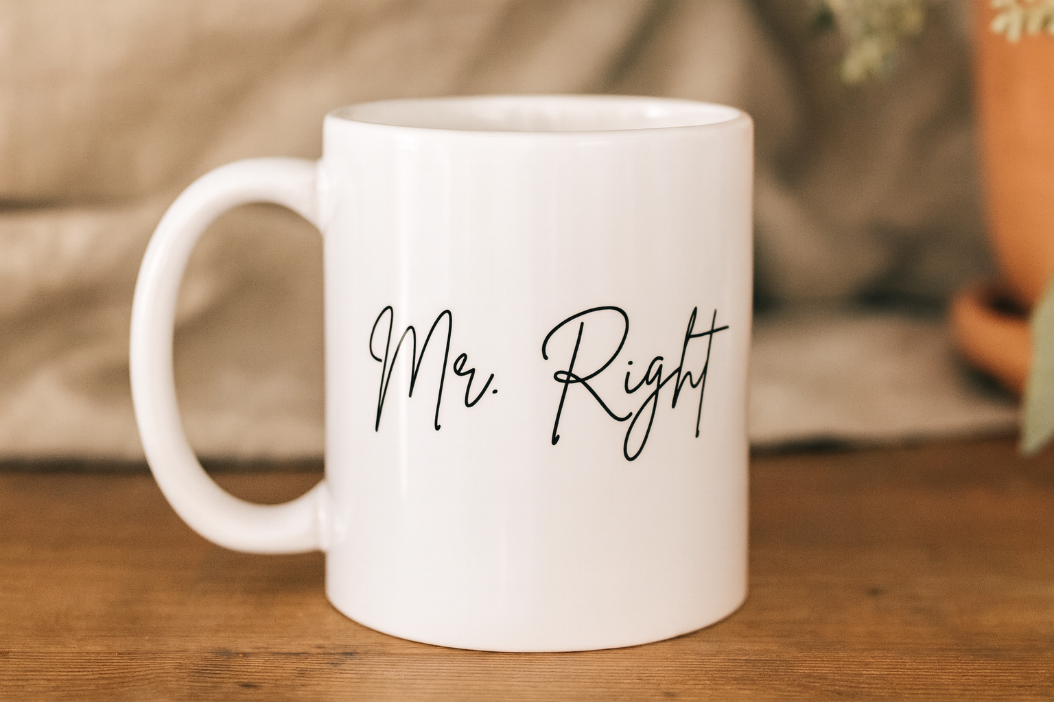 Mr Right Ceramic Mug