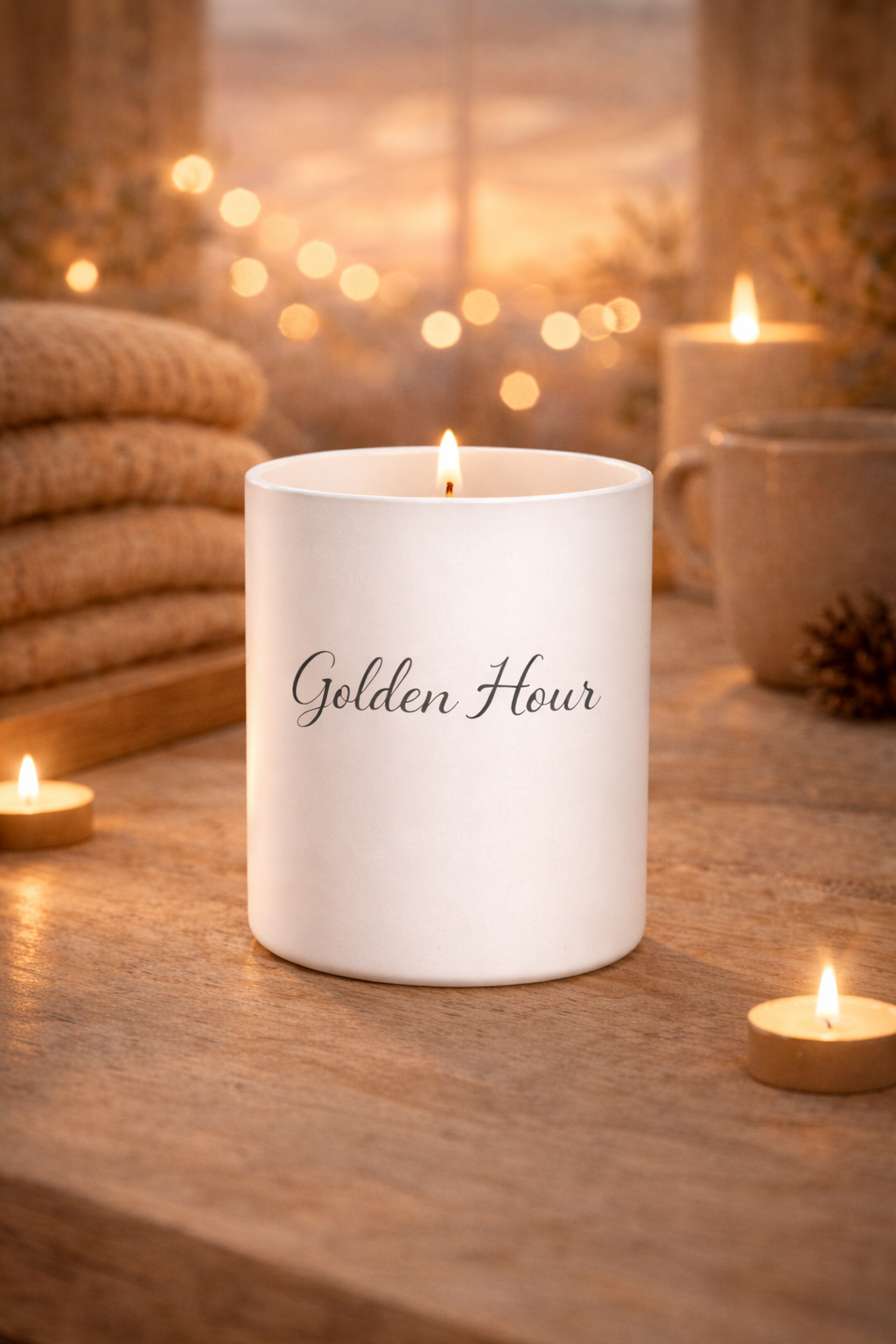 Relaxing Sea Salt Candle