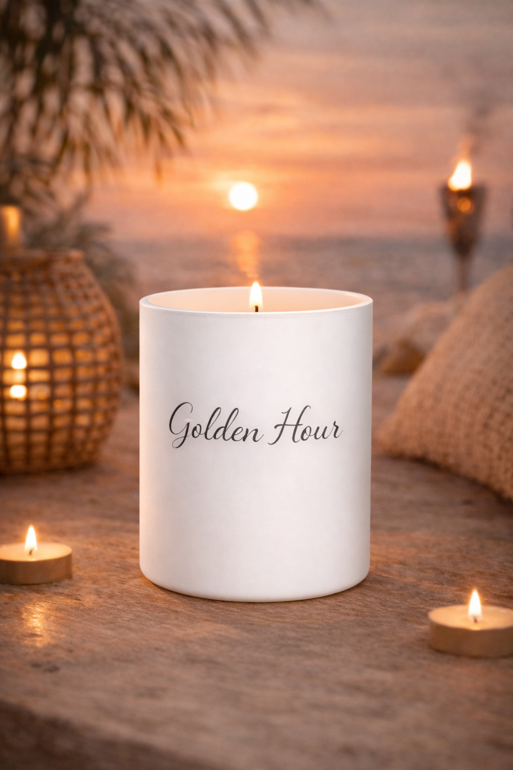 Relaxing Sea Salt Candle