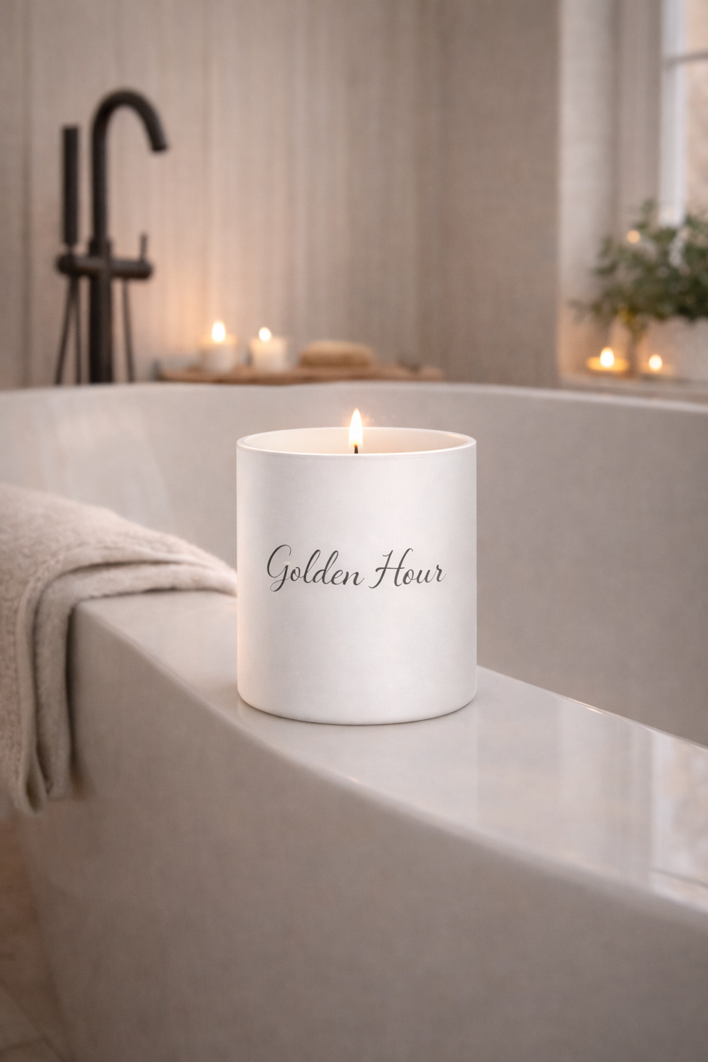 Relaxing Sea Salt Candle