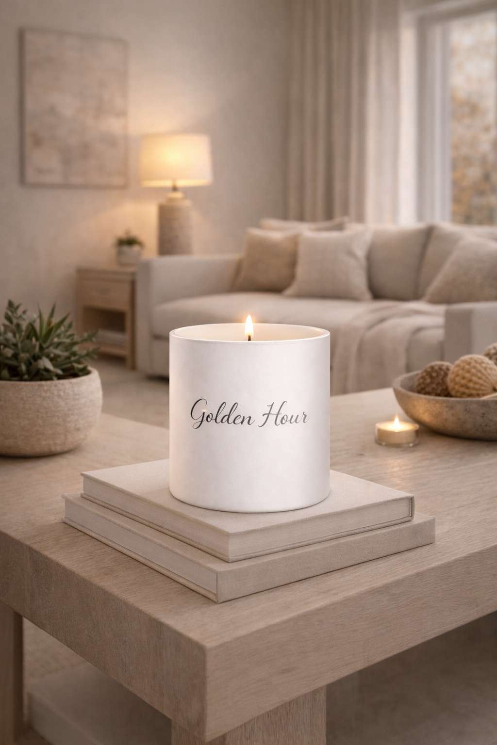 Relaxing Sea Salt Candle