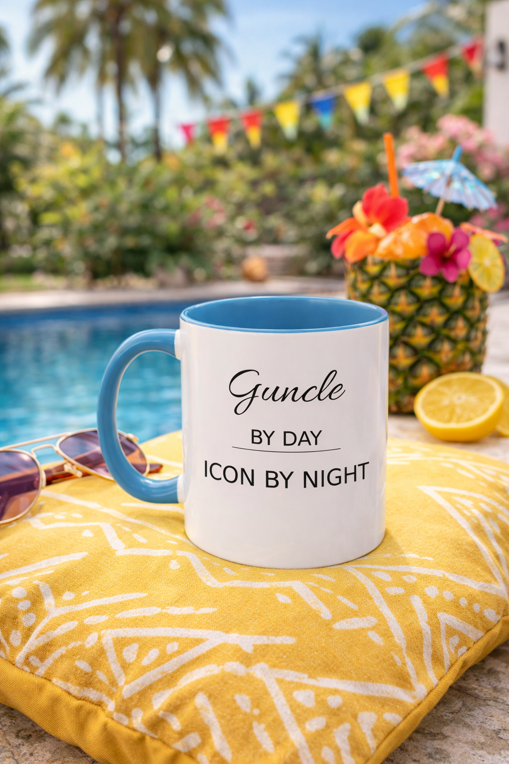 Guncle by Day Icon by Night Coffee Mug