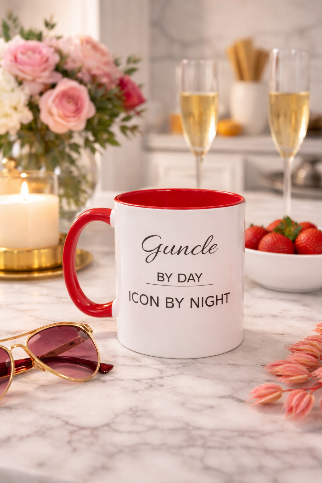 Guncle by Day Icon by Night Coffee Mug