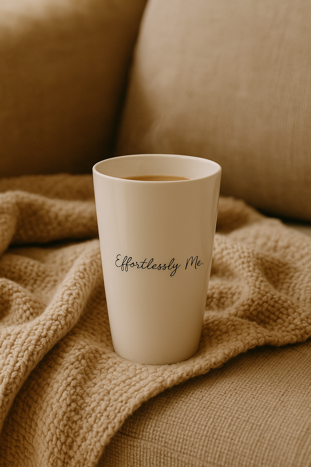 White 17oz Ceramic Mug