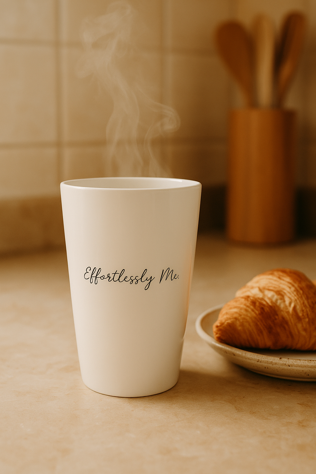 White 17oz Ceramic Mug